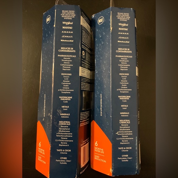 Lot 2 NEW Every Drop  Whirlpοοl Refrigerator  Filter (ΕDR2RXD1)  #2 OEM